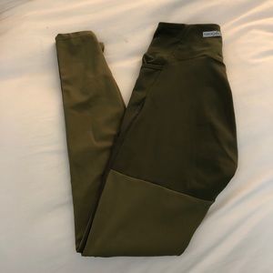 Gymshark green Nikki blackketter leggings